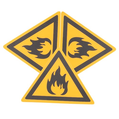 PLAFOPE 3 Stück Warnhinweis Aufkleber Flammbar Sicherheitsetiketten Pet material Langlebig Wetterbeständig für Zuhause Büro Werkstatt Öffentliche Bereiche PLAFOPE 3 Stück Warnhinweis Aufkleber Flammbar Sicherheitsetiketten Pet material Langlebig Wetterbeständig für Zuhause Büro Werkstatt Öffentliche Bereiche von PLAFOPE