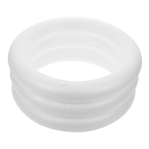 PLAFOPE 3 Stücke Teiliges DIY Bastelset Schaumstoffringe Weiß Rundes Modellierset Zubehör Hand Auge Koordination und Malprojekten PLAFOPE 3 Stücke Teiliges DIY Bastelset Schaumstoffringe Weiß Rundes Modellierset Zubehör Hand Auge Koordination und Malprojekten von PLAFOPE