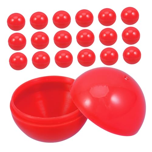 PLAFOPE 30 Stück Teiliges Offene Lotteriekugeln aus Robustem Farbige Kleine Party Gewinnspielbälle Handliche Spielrequisiten für Verlosung und Eventspiele mit Überraschungseffekt von PLAFOPE