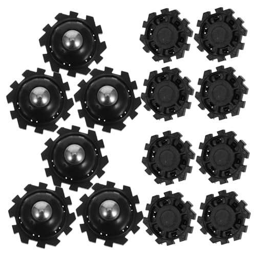 PLAFOPE 32 Stück Teiliges Selbstklebende Universalrollen mit Drehung Flexible Möbelrollen für Schwere Geräte und Aufbewahrungsboxen Einfache Montage ohne Bohren Geräuscharme Laufrollen von PLAFOPE