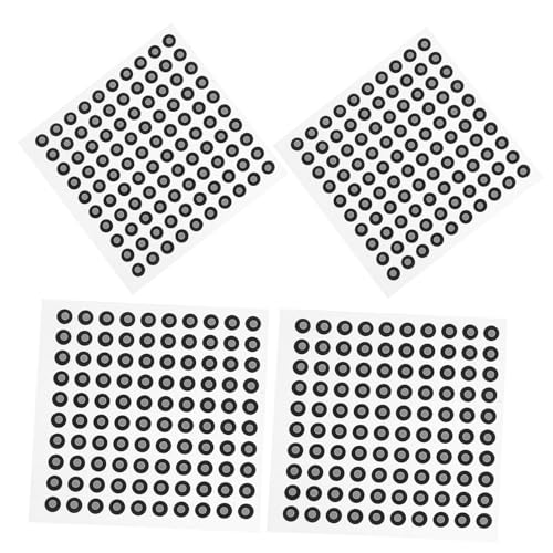 PLAFOPE 4 Blatt Punkte Scanning Marker für Scanner Reflektierende Referenzpunkte Diffuse Reflexionsmarker für Präzises Optisches Tracking Kompatibel mit Scannern für Industrie Medizin und von PLAFOPE