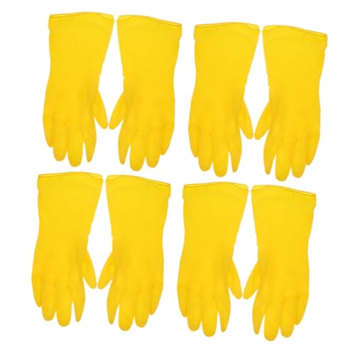 PLAFOPE 4 Paare Extra Dicke Spülhandschuhe aus PVC Große Küchenhandschuhe Reißfest Flexibel Geeignet für Hausarbeit und Geschirrspülen Komfortabler Sitz Langlebig und Schützend PLAFOPE 4 Paare Extra Dicke Spülhandschuhe aus PVC Große Küchenhandschuhe Reißfest Flexibel Geeignet für Hausarbeit und Geschirrspülen Komfortabler Sitz Langlebig und Schützend von PLAFOPE