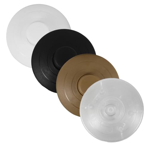 PLAFOPE 4 Stück Teiliges Rund für Stehlampe Langlebiger Bodenschalter mit Trittknopf Installieren Robustes Design Geeignet als Lampenschalter Ersatzteil für Tisch Stehleuchten von PLAFOPE