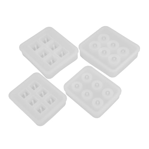 PLAFOPE 4 Stück Teiliges Silikonperlen Formset mit Vorgebohrten Kugel und Würfelformen Wiederverwendbar Flexibel für Epoxidharz Schmuckherstellung Wie Halsketten Armbänder Ohrringe DIY PLAFOPE 4 Stück Teiliges Silikonperlen Formset mit Vorgebohrten Kugel und Würfelformen Wiederverwendbar Flexibel für Epoxidharz Schmuckherstellung Wie Halsketten Armbänder Ohrringe DIY von PLAFOPE