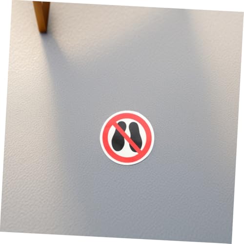 PLAFOPE 4 Stück Teiliges Vinyl No Stepping Bodenaufkleber mit Selbstklebender Rückseite Auffällige Sicherheitszeichen für Innen Außenbereiche für Arbeitsplatz Baustelle Supermarkt und PLAFOPE 4 Stück Teiliges Vinyl No Stepping Bodenaufkleber mit Selbstklebender Rückseite Auffällige Sicherheitszeichen für Innen Außenbereiche für Arbeitsplatz Baustelle Supermarkt und von PLAFOPE