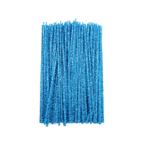 PLAFOPE 400 Stück DIY Glitzer Twisted Sticks Biegbar Farbenfrohe Bastelstäbe für Kinderhandwerk und Partydekoration Farben Gemischt für Kreative DIY Projekte und Geburtstagsfeiern von PLAFOPE