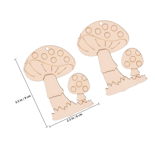 PLAFOPE 48 Sätze Teiliges DIY Holzscheiben Unbehandelte Holzplatten mit Glatter Oberfläche Vielseitige Holzanhänger zum Bemalen und Basteln Kreative Dekoration für Zuhause Party und von PLAFOPE