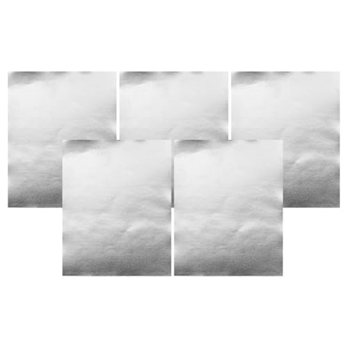 PLAFOPE 5 Blätter Aluminium Reparaturflicken Stark für Küchen Töpfe Pfannen Edelstahl Dichtband Hitzebeständig Wiederverwendbar Topf Naht Reparatur Patch von PLAFOPE