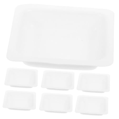 PLAFOPE 50 Stück Kunststoff Wiegeschalen Quadratisch Präzise Labor Wägeboote Für Pulver Flüssigkeiten Proben Weighing Dishes Sample Weighing Tray Robust Langlebig PLAFOPE 50 Stück Kunststoff Wiegeschalen Quadratisch Präzise Labor Wägeboote Für Pulver Flüssigkeiten Proben Weighing Dishes Sample Weighing Tray Robust Langlebig von PLAFOPE