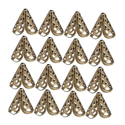 PLAFOPE 50 Stück Metall Perlenkappen Hohl Antikmessing DIY Schmuckzubehör für Armbänder Halsketten Ohrringe Kreative Bastelideen PLAFOPE 50 Stück Metall Perlenkappen Hohl Antikmessing DIY Schmuckzubehör für Armbänder Halsketten Ohrringe Kreative Bastelideen von PLAFOPE