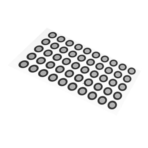 PLAFOPE 50 Stück Scanner Reflektierende Markierungspunkte Hochreflektierende Tracking Dots Präzise Positionierung Referenzpunkte Für Scanning Prozesse Erkennung von PLAFOPE