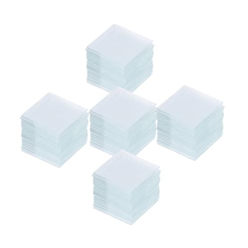 PLAFOPE 500 Stück Quadratische Mikroskop objektträger und Deckgläser Einsetzbar für Labor Präzise Probenvorbereitung Kompatibel mit Verschiedenen Mikroskopen Robustes Glasmaterial PLAFOPE 500 Stück Quadratische Mikroskop objektträger und Deckgläser Einsetzbar für Labor Präzise Probenvorbereitung Kompatibel mit Verschiedenen Mikroskopen Robustes Glasmaterial von PLAFOPE