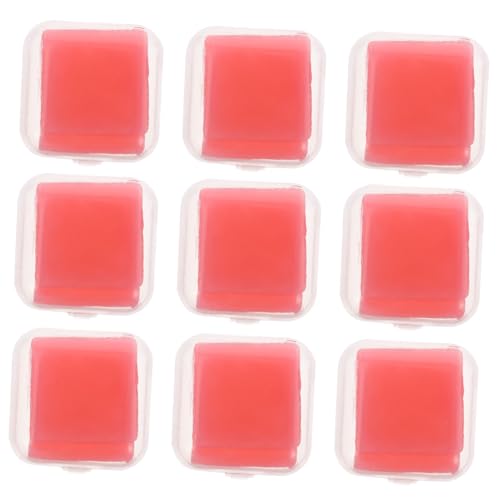 PLAFOPE 54 Stück Teiliges Klebemodell für Diamantmalerei und Nageldesign Rotes Aufbewahrungsbox mit Boxen Vielseitig für Kreuzstich Strasssteine Stabiles Leichtes Etui für Anfänger und von PLAFOPE