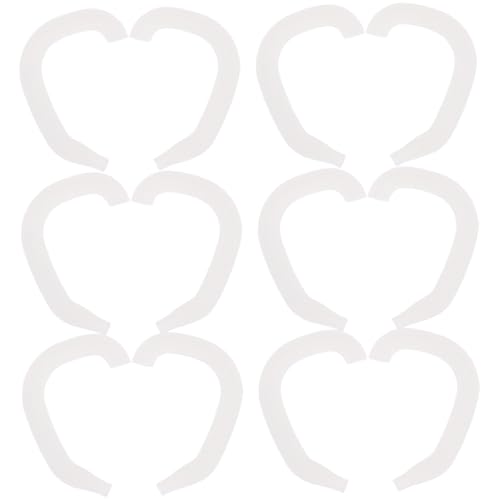 PLAFOPE 6 Paare Ohrkorrektor aus Lebensmittelechtem Ohrpolster zur Korrektur von Abstehenden Ohren Weiche Hautfreundliche Ohrenkorrektur für Neugeborene und Kleinkinder Bequem Beim von PLAFOPE