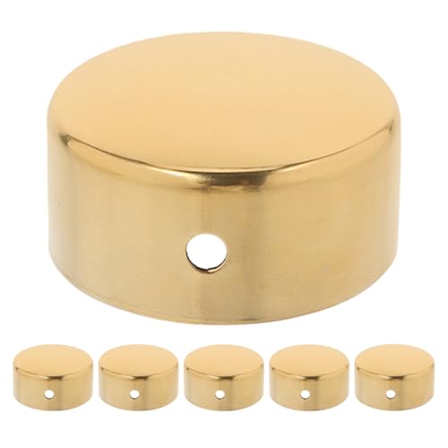 PLAFOPE 6 Stück Edelstahl-Handlauf-Endkappen – Endkappen für Holzhandläufe – 45 mm Handlaufstopfen, Rohrbeschläge für Treppen PLAFOPE 6 Stück Edelstahl-Handlauf-Endkappen – Endkappen für Holzhandläufe – 45 mm Handlaufstopfen, Rohrbeschläge für Treppen von PLAFOPE