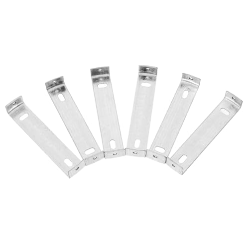 PLAFOPE 6 Stück Teiliges Outdoor LED Licht Montageplatte und Halterung mit Flexiblen Horizontalen und Vertikalen Befestigungslöchern Stabile Eisenrückplatte für Wand Deckenmontage bei von PLAFOPE