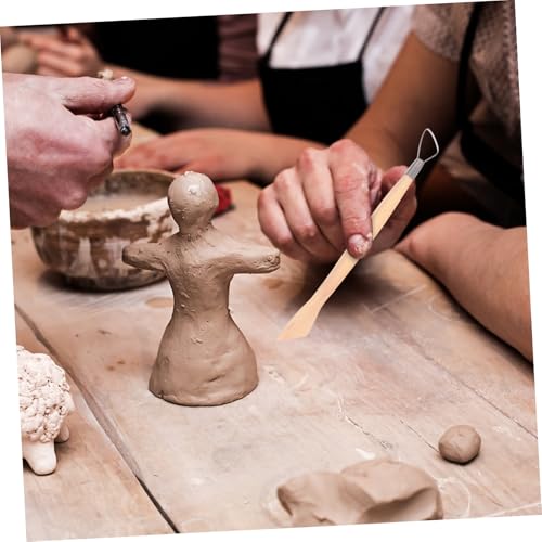 PLAFOPE 6 Stück Teiliges Polymer Clay Sculpting Werkzeug Vielseitiges Bildhauerwerkzeug mit Robusten Formen für Tonarbeiten Einfach zu Reinigen und Langlebig für Modellierung und PLAFOPE 6 Stück Teiliges Polymer Clay Sculpting Werkzeug Vielseitiges Bildhauerwerkzeug mit Robusten Formen für Tonarbeiten Einfach zu Reinigen und Langlebig für Modellierung und von PLAFOPE
