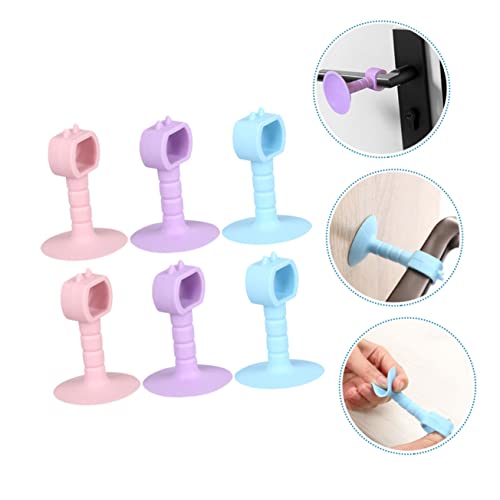 PLAFOPE 6 Stück Teiliges Türstopper Geräuschloser Türfänger mit Saugnapf Schutz für Wand Türgriff und Boden Verhindert Türknall Geeignet für Zimmertüren Kindersicher und Kratzschutz PLAFOPE 6 Stück Teiliges Türstopper Geräuschloser Türfänger mit Saugnapf Schutz für Wand Türgriff und Boden Verhindert Türknall Geeignet für Zimmertüren Kindersicher und Kratzschutz von PLAFOPE