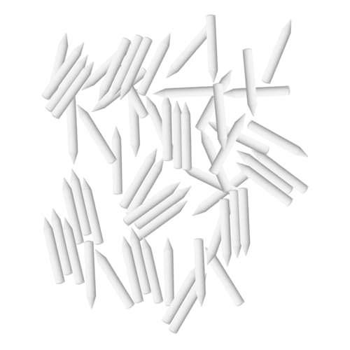 PLAFOPE 60 Stück Teiliges Feuerfeste Keramikstütznägel für Brennofen Töpferofen Zubehör Langlebige Tonbrennwerkzeuge Kompakt für DIY Keramik Töpferarbeiten von PLAFOPE