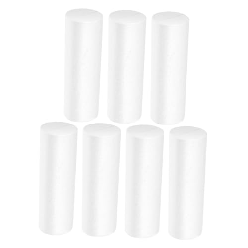 PLAFOPE 7 STK. Teiliges Polystyrol Schaumstoff Zylinder DIY Bastelmaterialien für Originelles Malen Sichere Feste Schaumstoffröhren für Dekoration und Kunstprojekte PLAFOPE 7 STK. Teiliges Polystyrol Schaumstoff Zylinder DIY Bastelmaterialien für Originelles Malen Sichere Feste Schaumstoffröhren für Dekoration und Kunstprojekte von PLAFOPE