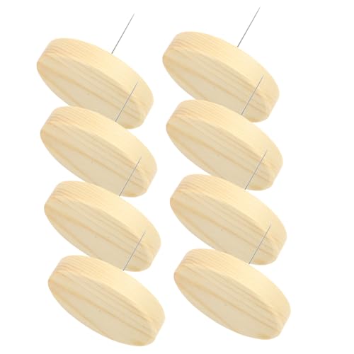 PLAFOPE 8 Stück Teiliges Filzpuppenständer aus Holz Multifunktionaler Doll Holder mit Rundem Sockel Handgefertigter Nadel Filz Display Stand für DIY Wollfilz Puppen und Kleine Figuren PLAFOPE 8 Stück Teiliges Filzpuppenständer aus Holz Multifunktionaler Doll Holder mit Rundem Sockel Handgefertigter Nadel Filz Display Stand für DIY Wollfilz Puppen und Kleine Figuren von PLAFOPE