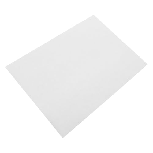 PLAFOPE Absorbierendes Filz-tischset Schreib Malunterlage aus Weißem Filz Schützende Zuschneidbare Malmatte für Kalligraphie Tinten Wasserschutz Leicht und Langlebig für Studium und Hobby von PLAFOPE