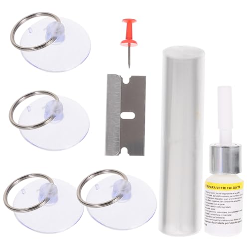 PLAFOPE Auto Glas Reparaturset Windschutzscheibe DIY für Steinschlag Risse Kratzer Reparatur Tragbar und Schnell PLAFOPE Auto Glas Reparaturset Windschutzscheibe DIY für Steinschlag Risse Kratzer Reparatur Tragbar und Schnell von PLAFOPE