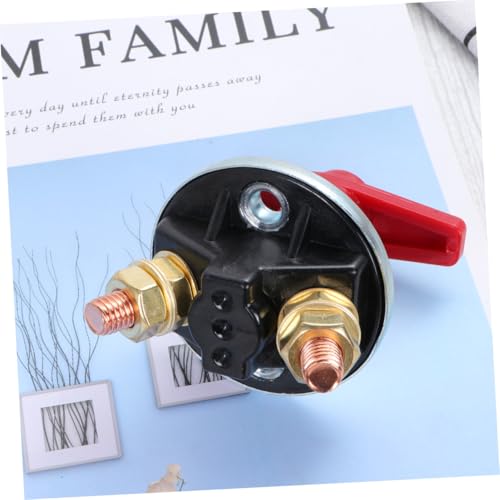 PLAFOPE Batterie Trennschalter Robuster Hauptschalter für Auto Boot Van Lkw Motorrad Einfacher Einbau Kompakt und Langlebig Geeignet für Wohnmobil und Nutzfahrzeuge PLAFOPE Batterie Trennschalter Robuster Hauptschalter für Auto Boot Van Lkw Motorrad Einfacher Einbau Kompakt und Langlebig Geeignet für Wohnmobil und Nutzfahrzeuge von PLAFOPE