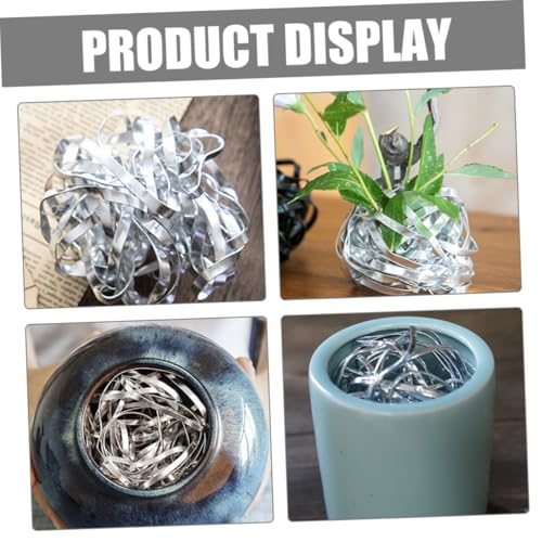 PLAFOPE Blumengitter Drahtgeflecht Flexibel Silber Blumenarrangement Werkzeug für DIY Vase Blumenhalter Vielseitig Biegsam Robust für Hochzeit Garten von PLAFOPE