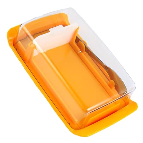 PLAFOPE Butterbehälter mit Frischhalte Deckel Aufbewahrungsbox aus Lebensmittelechtem Material Integrierter Buttercutter für Einfache Portionierung Hygienische Butteraufbewahrung im von PLAFOPE