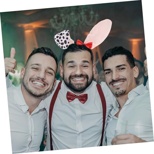 PLAFOPE Dalmatiner Hundeohren Stirnband Plüsch Halloween Kostümaccessoire Weiches Tierhaarband für Mädchen und Erwachsene von PLAFOPE