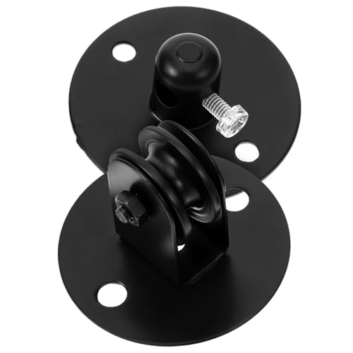 PLAFOPE Deckenhaken Pulley Umlenkrolle mit Schwarzem Stahlhaken Einfach Montierbar für Hängelampen Vielseitiges Befestigungssystem zur Positionierung von Pendelleuchten PLAFOPE Deckenhaken Pulley Umlenkrolle mit Schwarzem Stahlhaken Einfach Montierbar für Hängelampen Vielseitiges Befestigungssystem zur Positionierung von Pendelleuchten von PLAFOPE