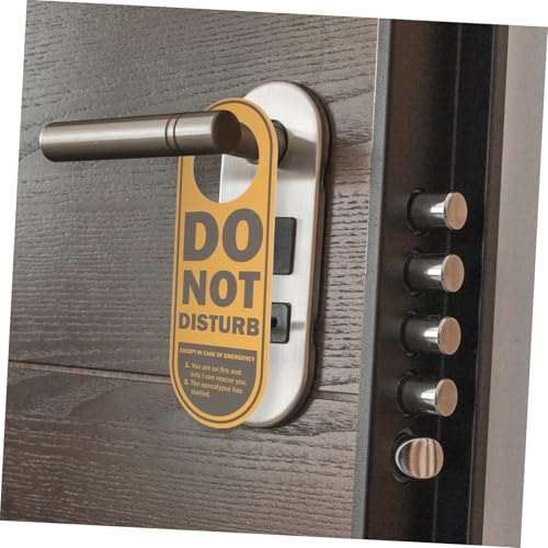 PLAFOPE Doppelseitiges Türschild Ruhig Bleiben aus Robustem PVC Sichtbares Englisches Design für Büro und Hotel Einfach Aufzuhängen Klare und Schnelle Installation PLAFOPE Doppelseitiges Türschild Ruhig Bleiben aus Robustem PVC Sichtbares Englisches Design für Büro und Hotel Einfach Aufzuhängen Klare und Schnelle Installation von PLAFOPE