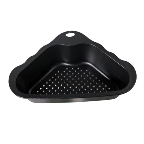 PLAFOPE Edelstahl Dreieckiger Spülkorb Spülbecken Abflusskorb Küchenablage Organizer Leichtes Langlebiges Abtropfgestell für Gemüse Obst und Küchenutensilien PLAFOPE Edelstahl Dreieckiger Spülkorb Spülbecken Abflusskorb Küchenablage Organizer Leichtes Langlebiges Abtropfgestell für Gemüse Obst und Küchenutensilien von PLAFOPE