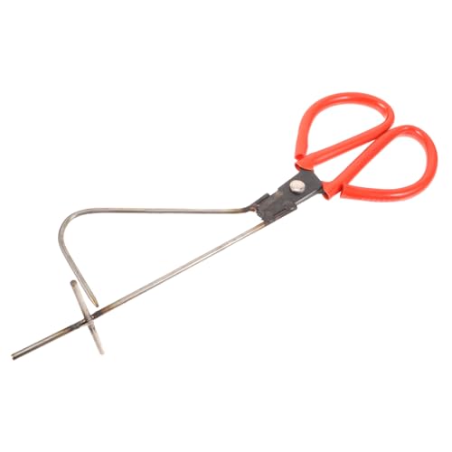 PLAFOPE Edelstahl Keramik Glasierzange Töpferwerkzeug für Glasur Auftragen Vielseitige DIY Töpfer Zange zum Eintauchen und Blasen Komfortabler Griff für Präzise Kontrolle bei Keramikkunst von PLAFOPE