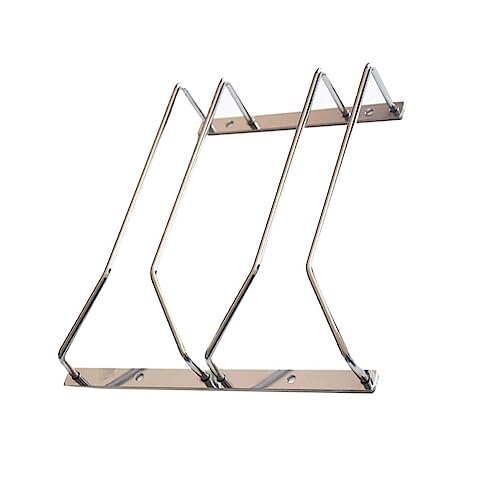 PLAFOPE Edelstahl Weinglashalter Hängend Reihig Platzsparend Robuster Glasständer für Haushalt Bar Restaurant Küche von PLAFOPE