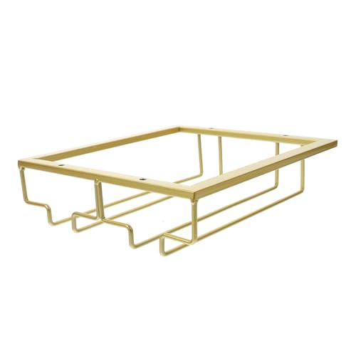 PLAFOPE Edelstahl Weinregal mit Umgedrehtem Design Fach Hängeregal für Weingläser Staubgeschützt Langlebig Stilvoller Küchen und Bar Organizer Praktisches Hängeregal für Restaurant und PLAFOPE Edelstahl Weinregal mit Umgedrehtem Design Fach Hängeregal für Weingläser Staubgeschützt Langlebig Stilvoller Küchen und Bar Organizer Praktisches Hängeregal für Restaurant und von PLAFOPE