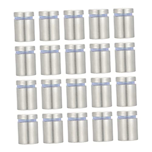 PLAFOPE Edelstahl-schildernagel 20 Stück Werbeschrauben Dekorativer Nagelrahmen Glasinstallation Für Die Wandmontage PLAFOPE Edelstahl-schildernagel 20 Stück Werbeschrauben Dekorativer Nagelrahmen Glasinstallation Für Die Wandmontage von PLAFOPE