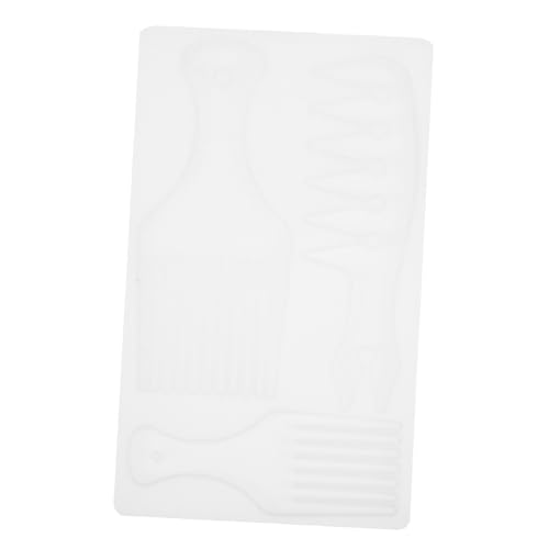 PLAFOPE Epoxidharz Kammform Silikonform Flexibel Langlebig DIY Bastelset Glatte Oberfläche Einfache Reinigung Weiß für Haarkamm Herstellung Frisierbedarf PLAFOPE Epoxidharz Kammform Silikonform Flexibel Langlebig DIY Bastelset Glatte Oberfläche Einfache Reinigung Weiß für Haarkamm Herstellung Frisierbedarf von PLAFOPE
