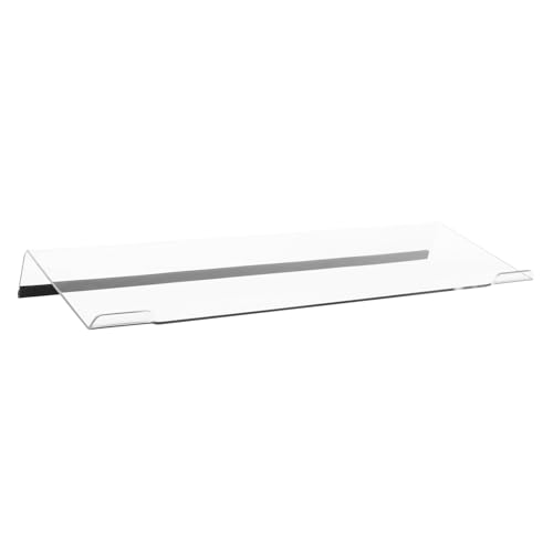 PLAFOPE Ergonomischer Tastaturständer aus Transparentem Acryl mit Rutschfester Basis Geneigter Tastaturhalter für Schreibtisch Home Office Gaming und Schule Platzsparende und Einfache von PLAFOPE