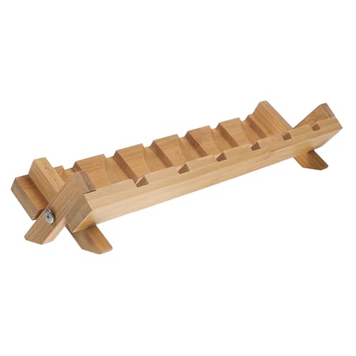 PLAFOPE Faltbarer Teetassenhalter mit Fächern Robustes Tee Rack für Chinesische Gongfu Teezeremonie Praktischer Faltbarer Becherständer für Zuhause und Teeservice Organizer von PLAFOPE