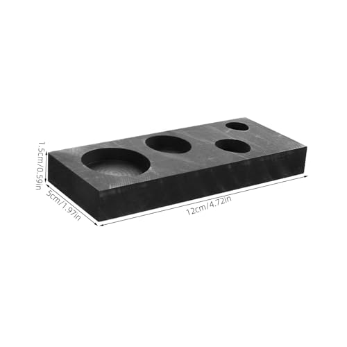 PLAFOPE Graphit Gussform Ingotschmelzform Kreative Tropfenform Mehrzweck Metallgießform Hochreiner Graphittiegel Für Gold Silber Kupfer Schmiedearbeiten Klein von PLAFOPE