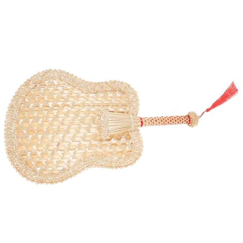 PLAFOPE Handgefertigter Chinesischer Handventilator aus Natürlichem Strohwurf Großer Fächer für Sommerkühlung Leichte Robuste Wanddekoration und Tragbarer Fächer für Outdoor und PLAFOPE Handgefertigter Chinesischer Handventilator aus Natürlichem Strohwurf Großer Fächer für Sommerkühlung Leichte Robuste Wanddekoration und Tragbarer Fächer für Outdoor und von PLAFOPE