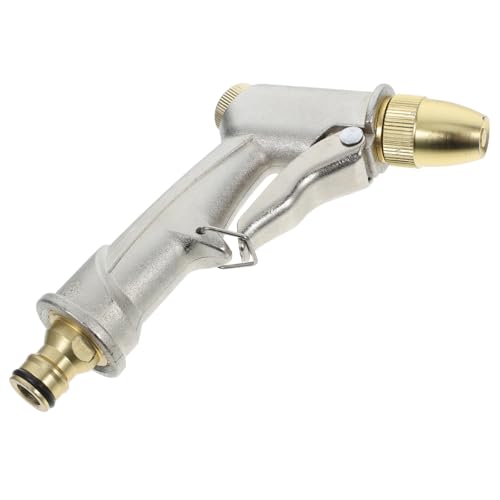 PLAFOPE Hochdruck Metall Wasserpistole Verstellbar für Auto und Garten Langlebiger Sprayer mit Multifunktionalem Wasserdruckregler Geeignet für Autowäsche und Gartenschlauch Bewässerung von PLAFOPE