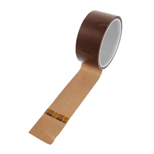 PLAFOPE Hochtemperatur Klebeband Feuerhemmendes Industrie-isolierband Abriebfestes Dichtungsband für Maschinen Elektronik und Vakuumversiegelung Hitzebeständig von PLAFOPE