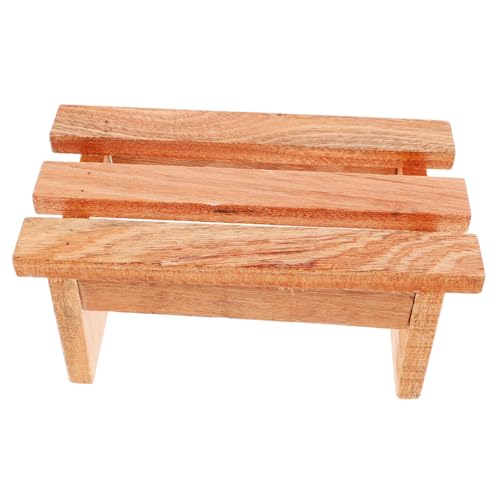 PLAFOPE Holz Fußhocker Fußstütze rutschfest Stabil für Sauna Badezimmer Wohnzimmer Multifunktionaler Fußschemel mit Hoher Tragkraft für Erwachsene Senioren von PLAFOPE