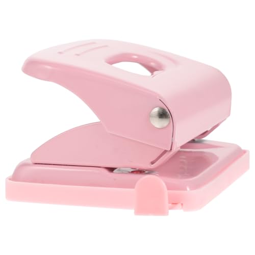 PLAFOPE Metall Locher Manuell Starker Durchstoß Kraftsparend für Büro und Bastelarbeiten Kompakt Handlich für Planer Fotoalben Scrapbook und Umschläge von PLAFOPE