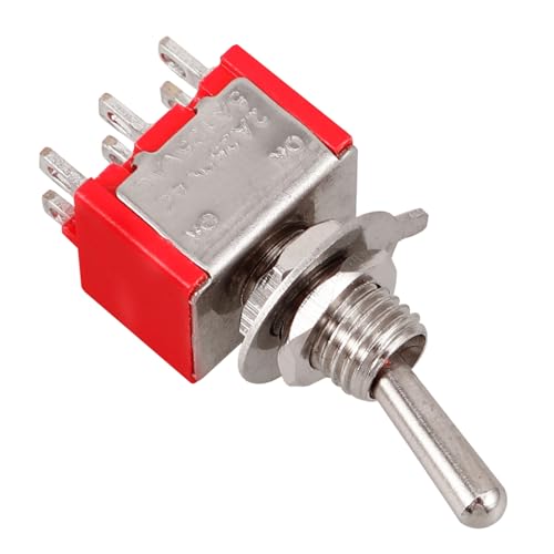 PLAFOPE Miniatur Kippschalter Umschalter Robuster Elektronik Wippschalter für Auto Yacht Schiffssteuerung von PLAFOPE