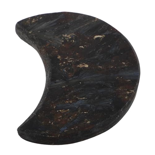 PLAFOPE Mondförmige Kristallfigur Tischdekoration aus Robustem Natur Stein Stilvolle Miniatur Mond Ornamente für Wohn und Bürodekoration Strahlende Handgefertigte Rauchquarz Steinscheiben PLAFOPE Mondförmige Kristallfigur Tischdekoration aus Robustem Natur Stein Stilvolle Miniatur Mond Ornamente für Wohn und Bürodekoration Strahlende Handgefertigte Rauchquarz Steinscheiben von PLAFOPE