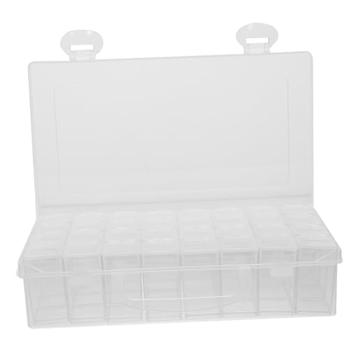 PLAFOPE Organizer-Box Mit 32 Fächern Für Große Perlenaufbewahrungsbehälter Mit Deckel Perlenaufbewahrungsbox Perlenbox Mit Mehreren Gittern PLAFOPE Organizer-Box Mit 32 Fächern Für Große Perlenaufbewahrungsbehälter Mit Deckel Perlenaufbewahrungsbox Perlenbox Mit Mehreren Gittern von PLAFOPE